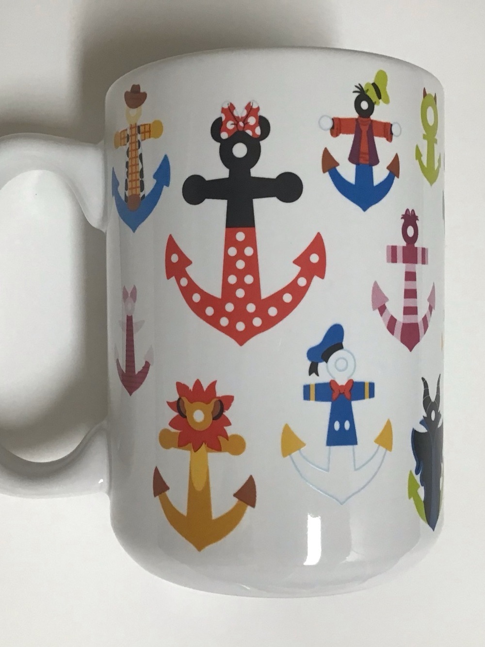 Disney Cruise Line Anchors Mug Mickey & Friends BIG 16 oz Winnie the Pooh Pixar